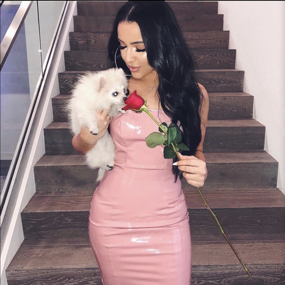 Fashion nova mauve dress
